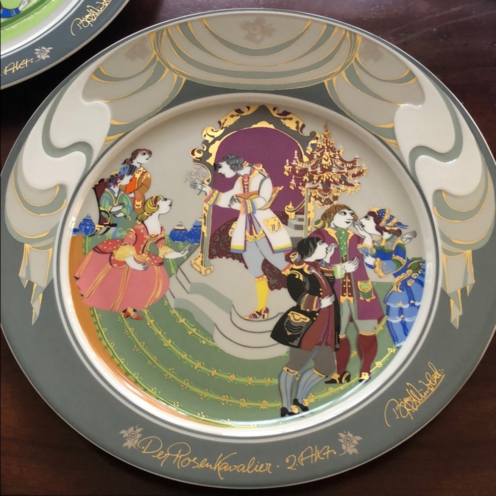 Rosenthal Der Rosenkavalier collector plate